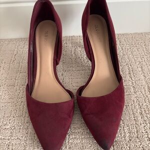 Old Navy Women's Burgundy Heels